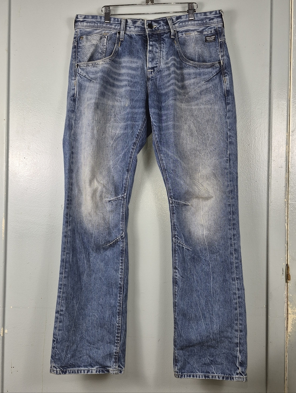 Jack and Jones Blue Relaxed Fit Jeans